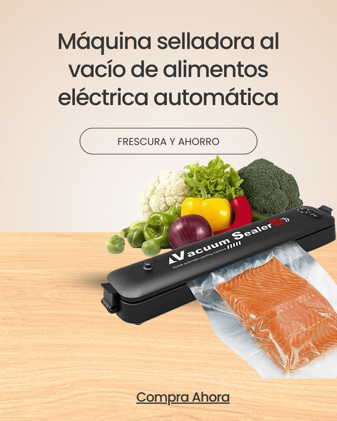 Selladora al Vacío para Alimentos - Hogar y Ferreteria